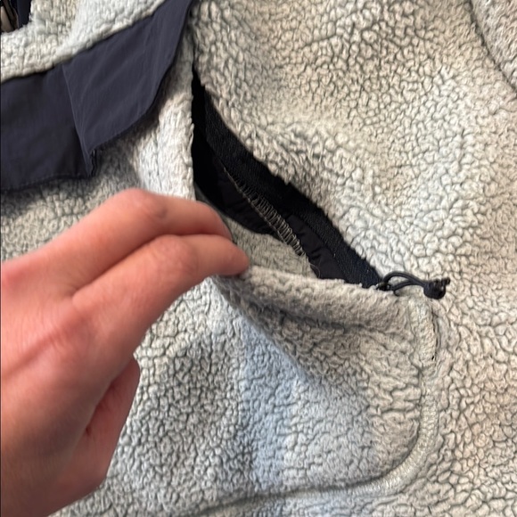 The North Face Women's XS Campshire Sherpa Hoodie Pullover Plush Soft Green Mint - Picture 9 of 13